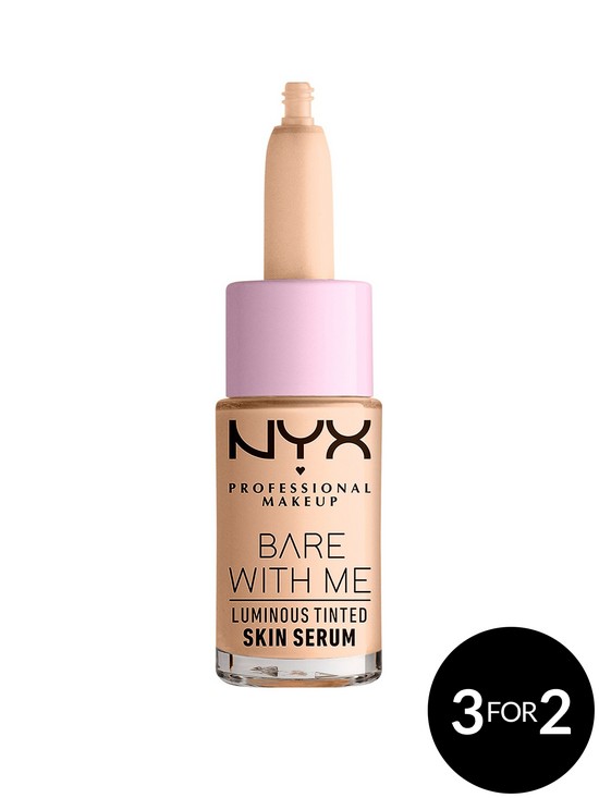 stillFront image of nyx-professional-makeup-nyx-professional-makeup-bare-with-me-luminous-tinted-skin-serum