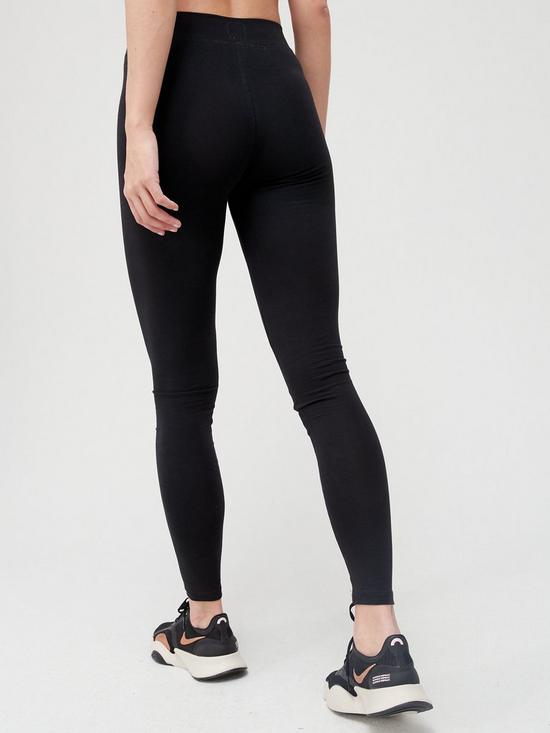 stillFront image of only-play-jersey-leggings-black