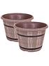  image of pair-of-cask-driftwood-effect-planter-16