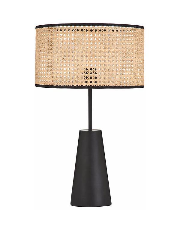 Natural Cane Table Lamp Littlewoods Com, Littlewoods Table Lamps