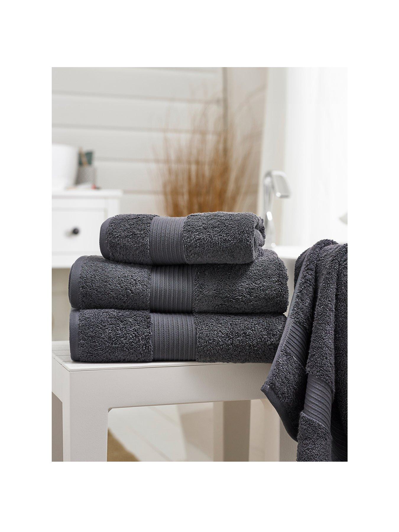 Image 1 of 1 of Deyongs Bliss Anti Bacterial Bath Towel - Carbon