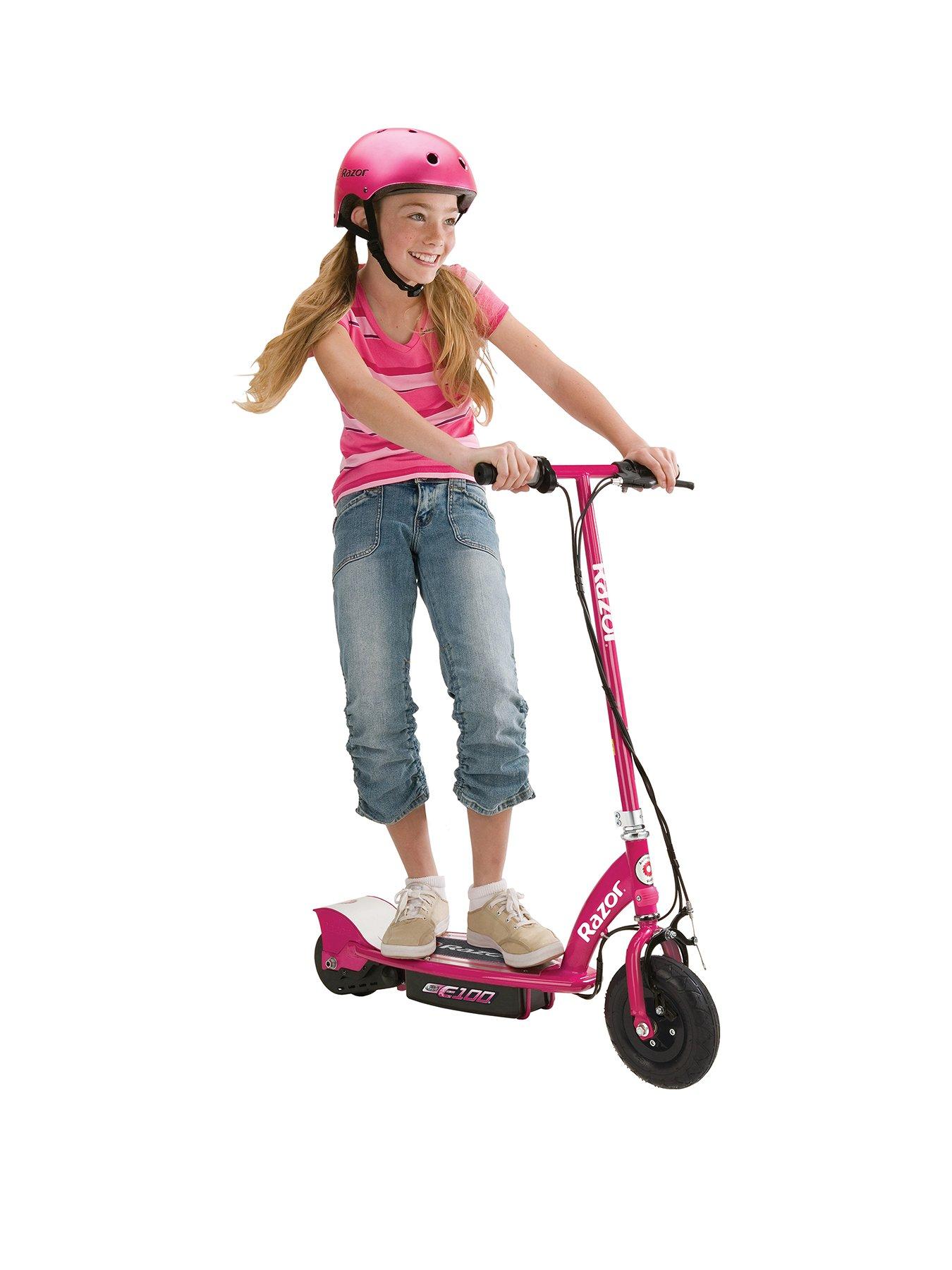 Pink deals razor moped