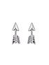  image of the-love-silver-collection-sterling-silver-arrow-studs