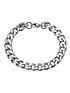  image of mens-8-flat-curb-9mm-steel-chain