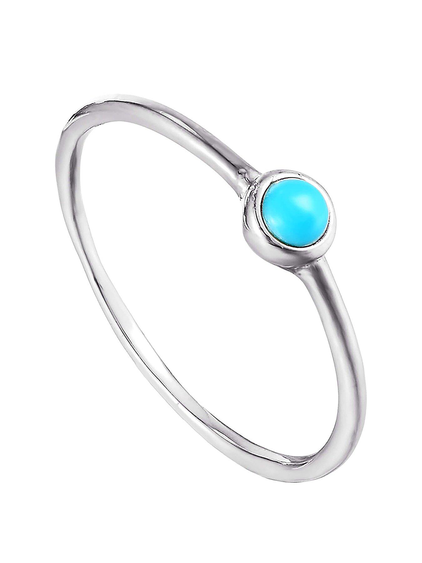 the-love-collection-sterling-silver-turquoise-bezel-ring