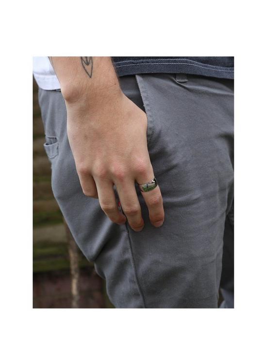 stillFront image of mens-personalised-large-engravable-cigar-band-ring