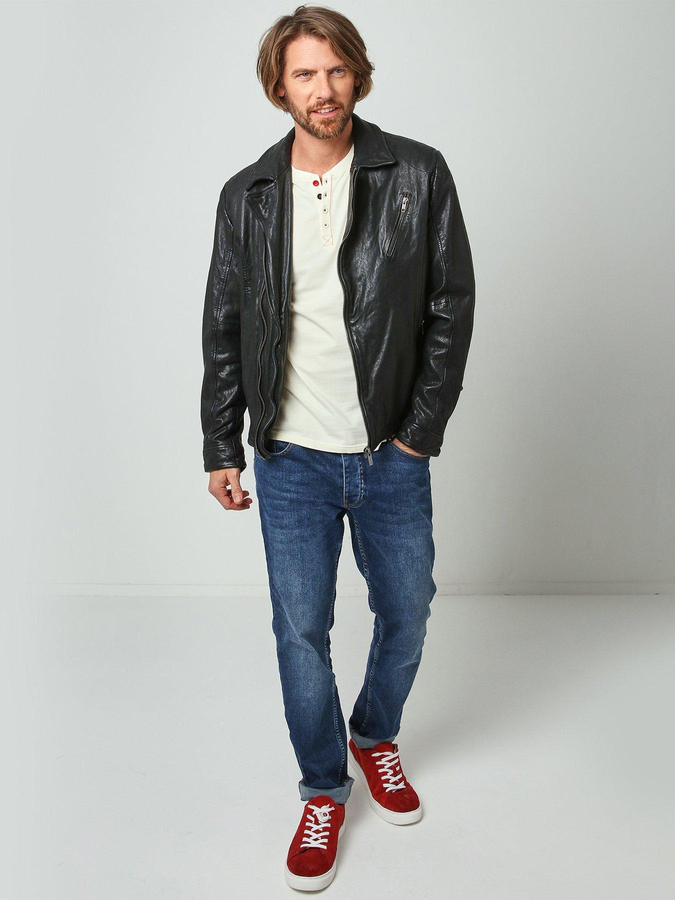 littlewoods leather jacket