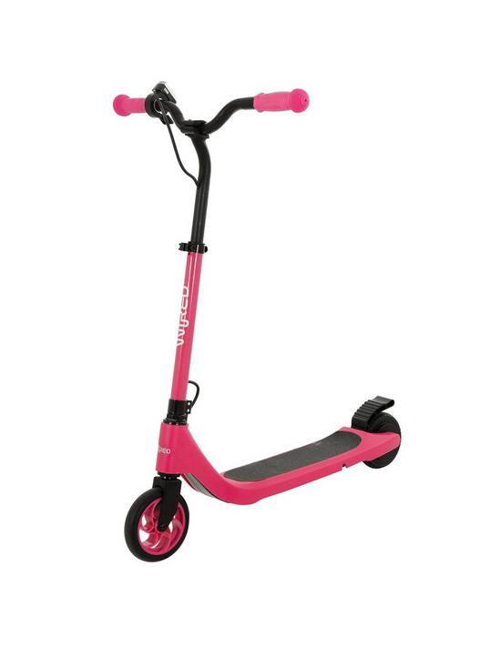 front image of wired-120-pro-lithium-electricnbspscooter-neon-pink