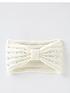 v-by-very-pearl-trim-knitted-headband-creamfront