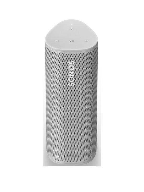 stillFront image of sonos-roam-portable-smart-speaker-apple-airplay-2-amazon-alexa-google-assistant-lunar-white