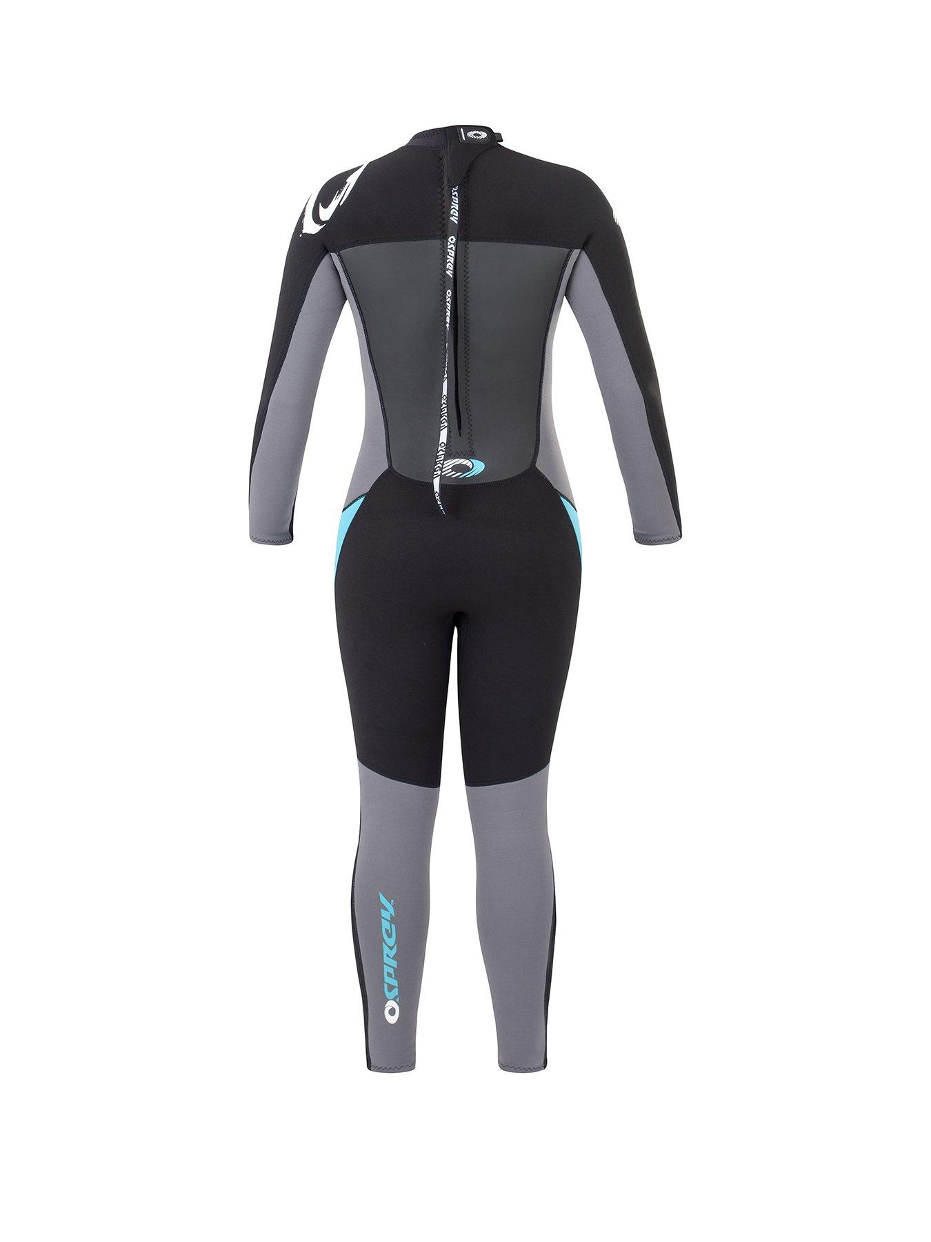 Osprey Origin Ladies Long Wetsuit (Black/Blue)