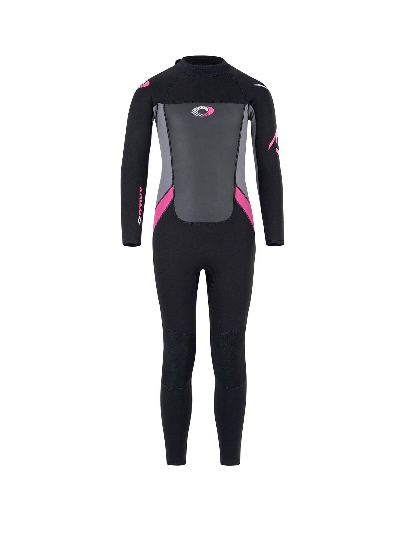 Sprey Soles Up Front Womans Full Length Wetsuit Ladies 3/2mm super stretch lightweight neoprene panels. 
