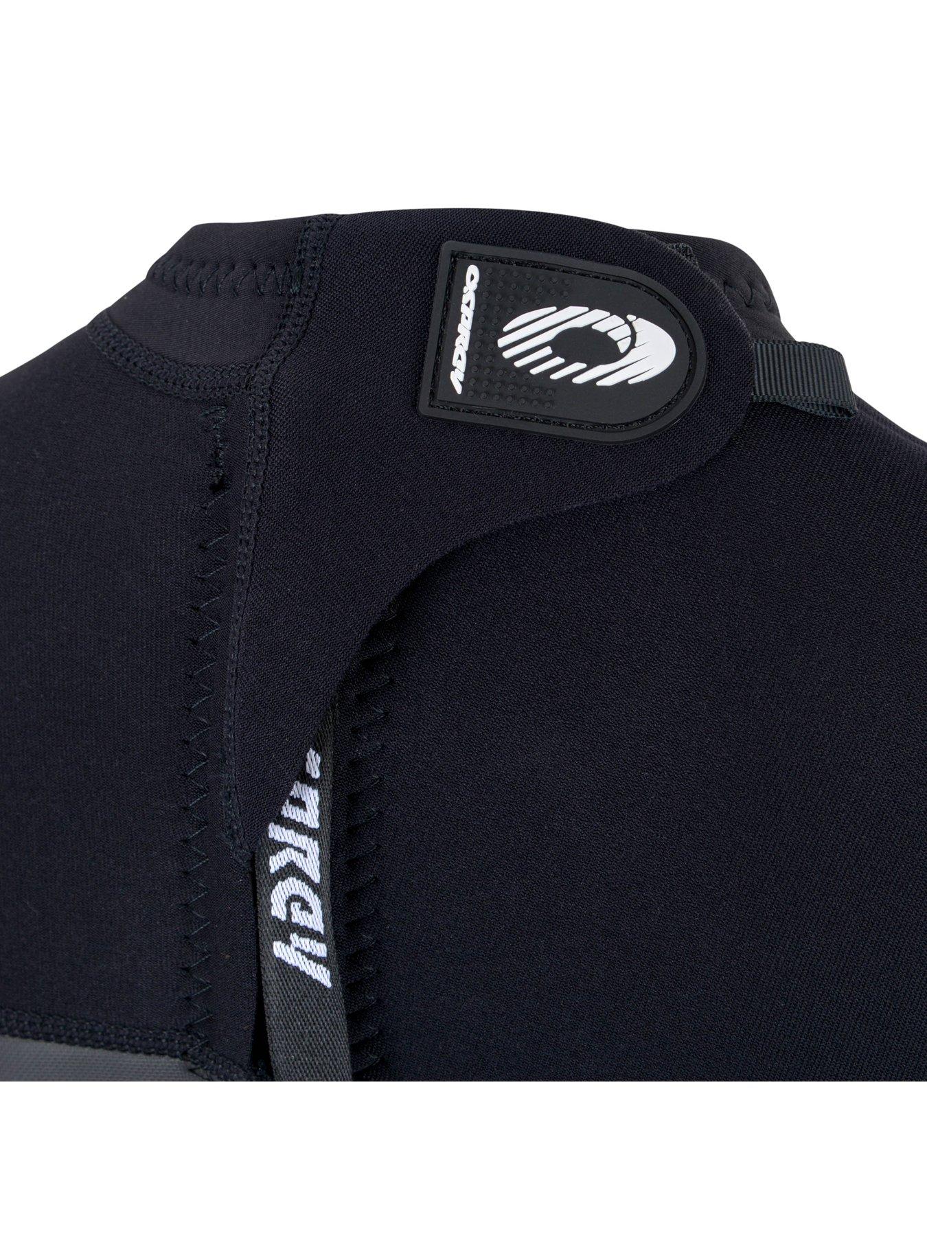  image of osprey-origin-boys-shorty-wetsuit-blackred
