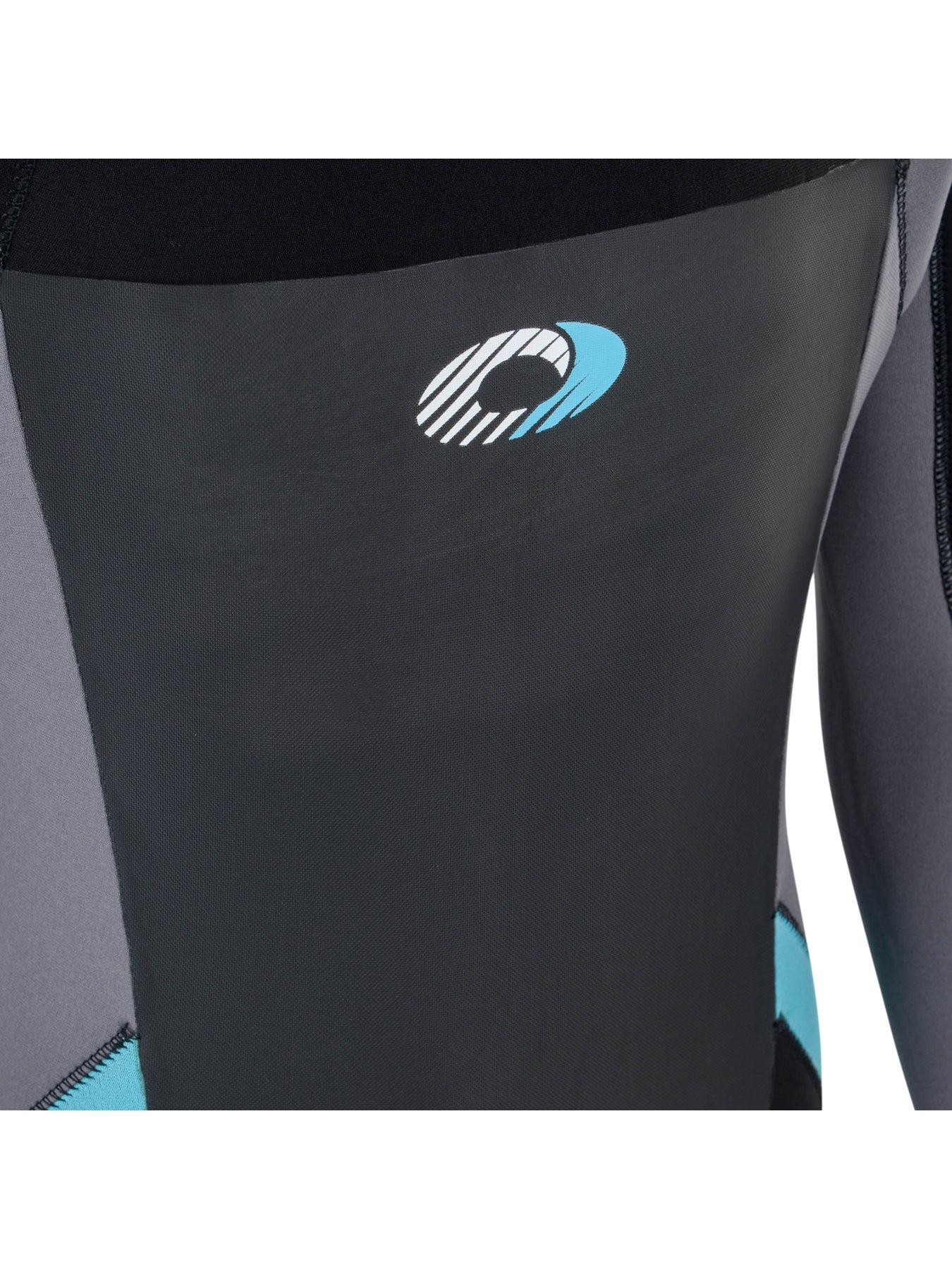 Image 4 of 6 of Osprey Origin Girls Long 5Mm Wetsuit Black/Blue