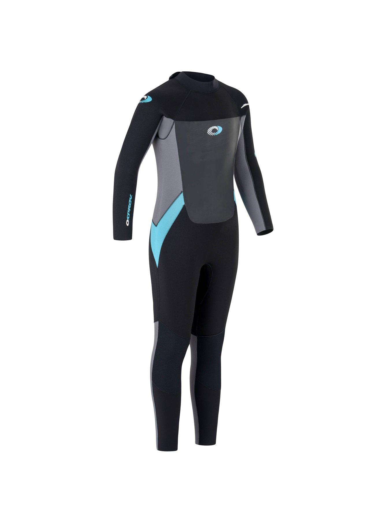 Image 5 of 6 of Osprey Origin Girls Long 5Mm Wetsuit Black/Blue