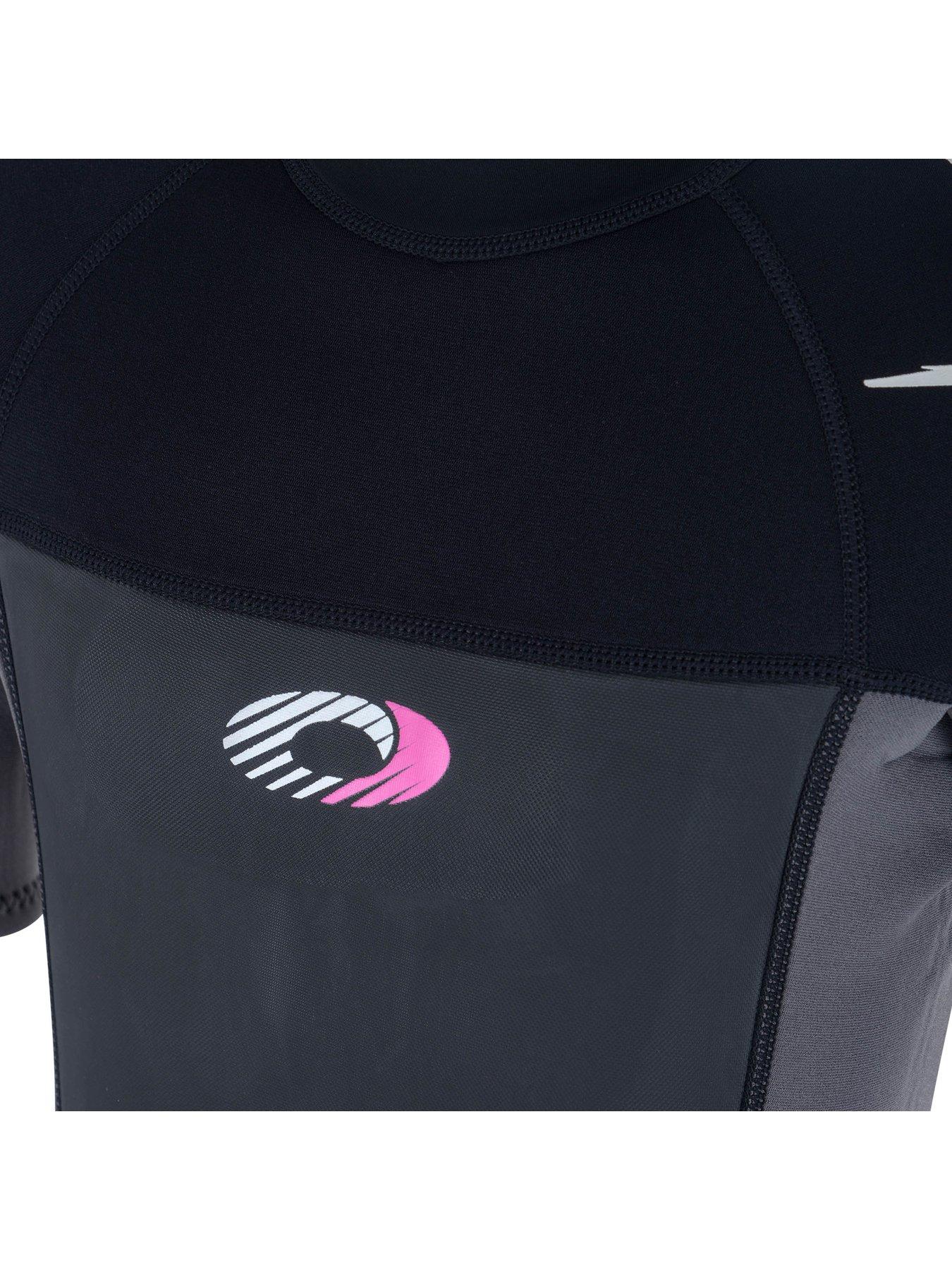 Image 4 of 7 of Osprey Origin Girls Shorty Wetsuit Black/Pink