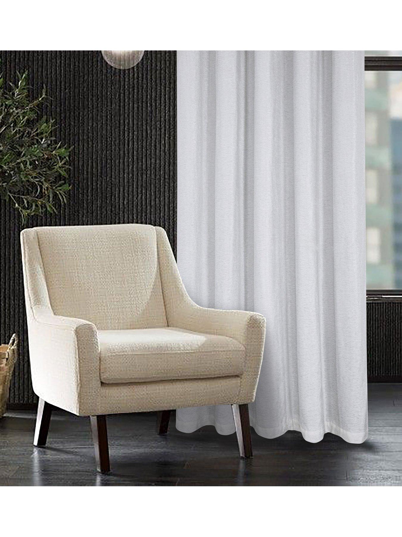 very-home-canterbury-chenille-lined-eyelet-curtains