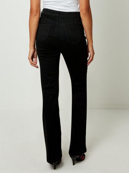 stillFront image of joe-browns-bootcut-jeans-black