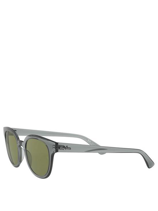 stillFront image of ray-ban-round-sunglasses-grey