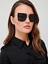  image of prada-square-sunglasses-black