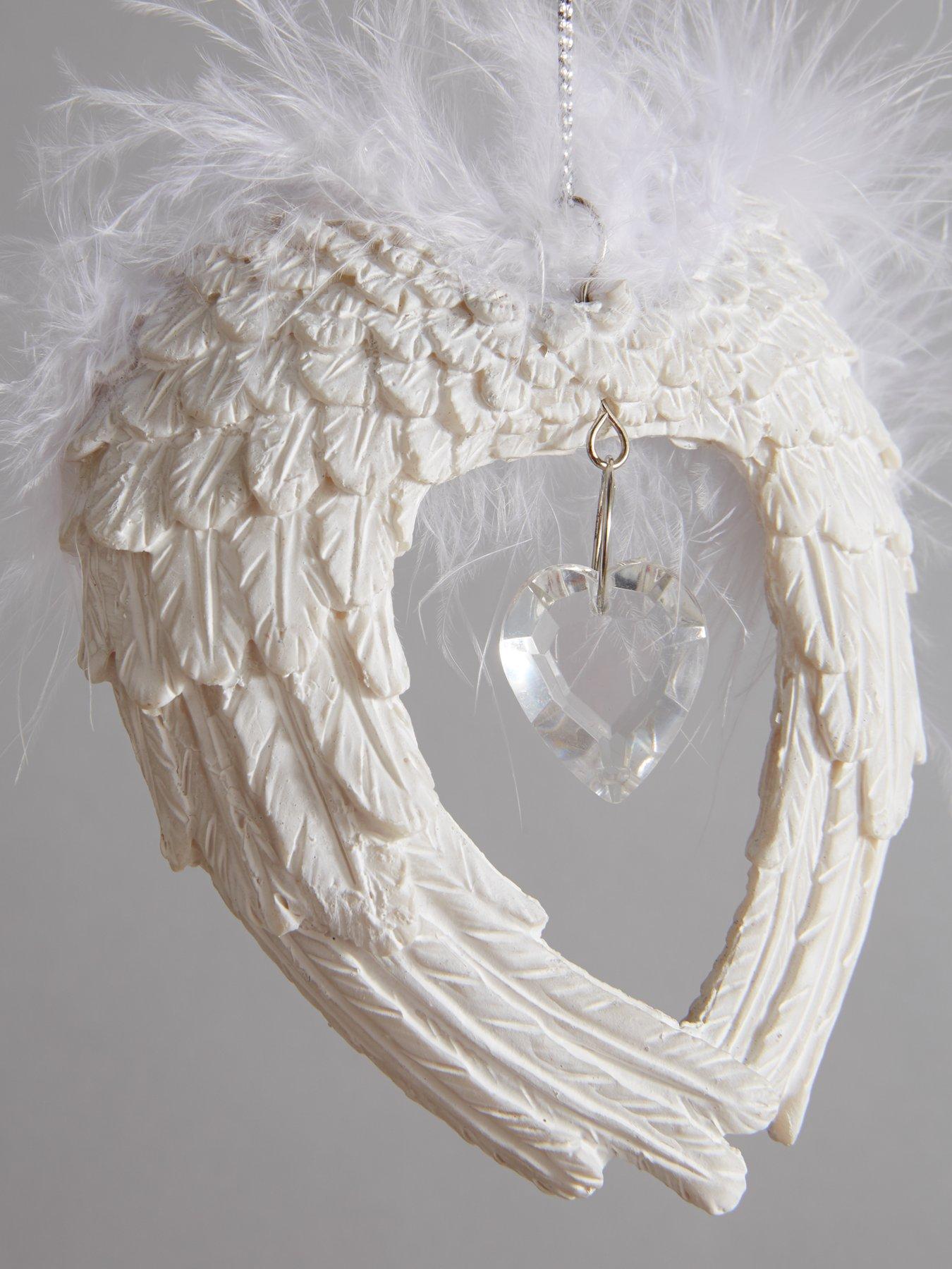  image of very-home-set-of-3nbspangel-wings-christmas-tree-decorations