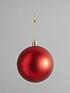  image of everyday-pack-of-50-luxe-christmas-tree-baubles-ndash-red-and-goldnbsp