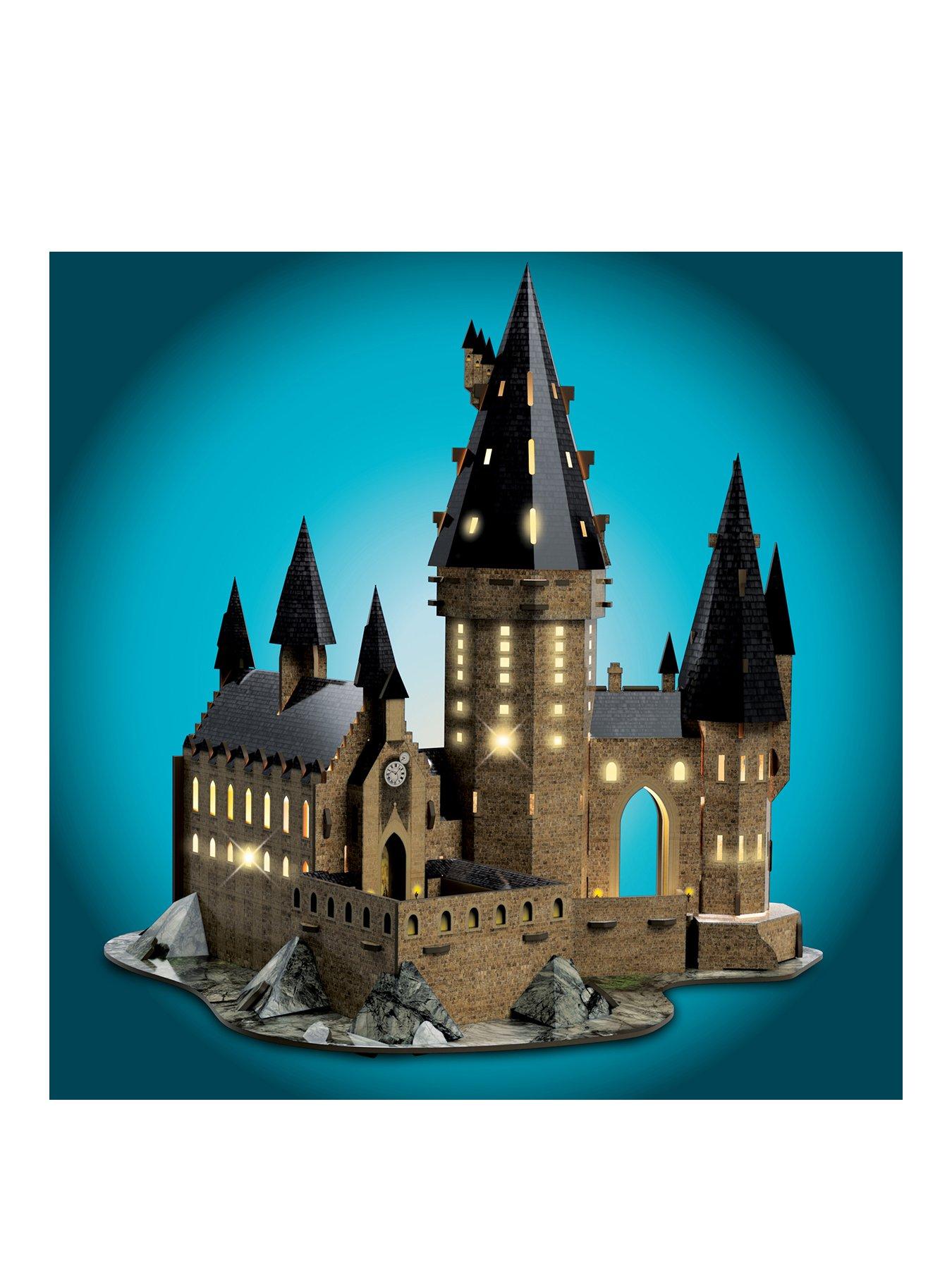 Harry potter light up hot sale castle