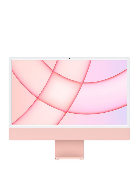 front image of apple-imac-m1-2021-24-inch-with-retina-45k-display-8-core-cpu-and-8-core-gpu-256gb-storagenbsp--pink