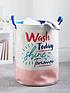  image of wash-today-shine-tomorrow-laundry-basket