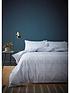  image of content-by-terence-conran-chelsea-textured-stripe-duvet-cover-set-navy