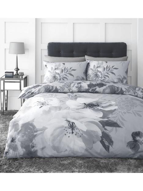 catherine-lansfield-dramatic-floral-duvet-cover-set-grey