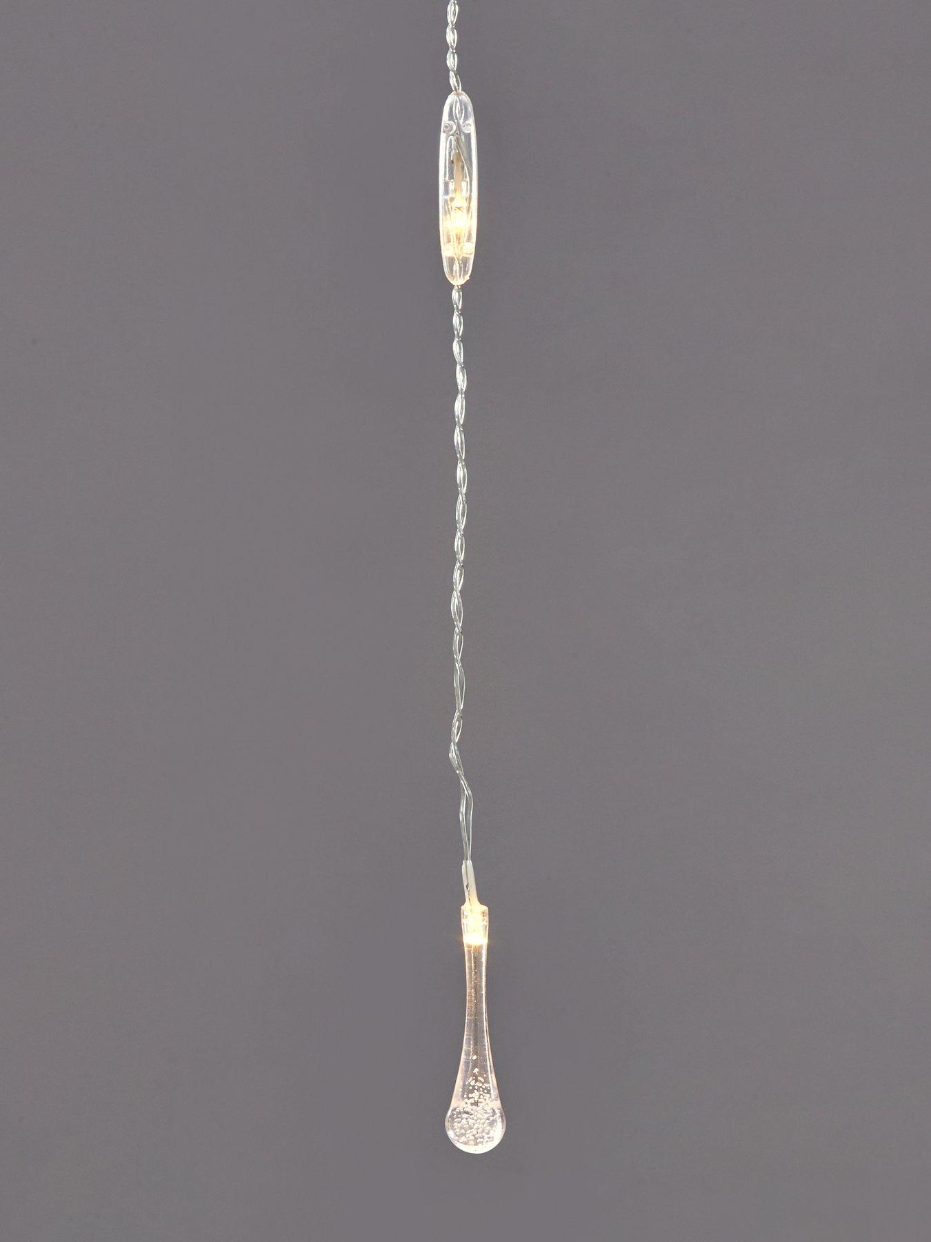 Image 4 of 6 of The Very Collection Snowing Christmas&nbsp;Curtain Light