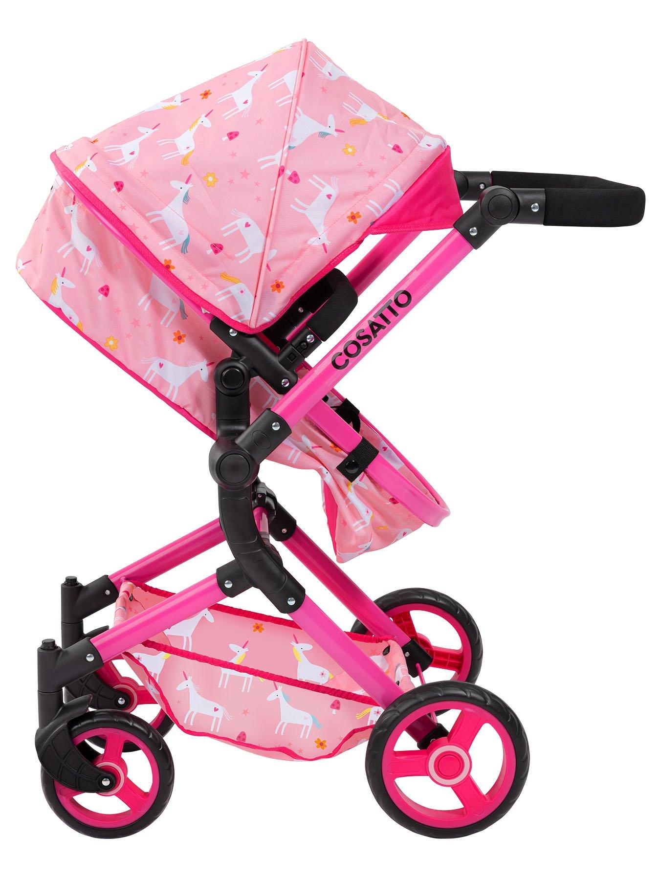 Image 5 of 7 of Cosatto Unicorn Print Wonder Doll Pram