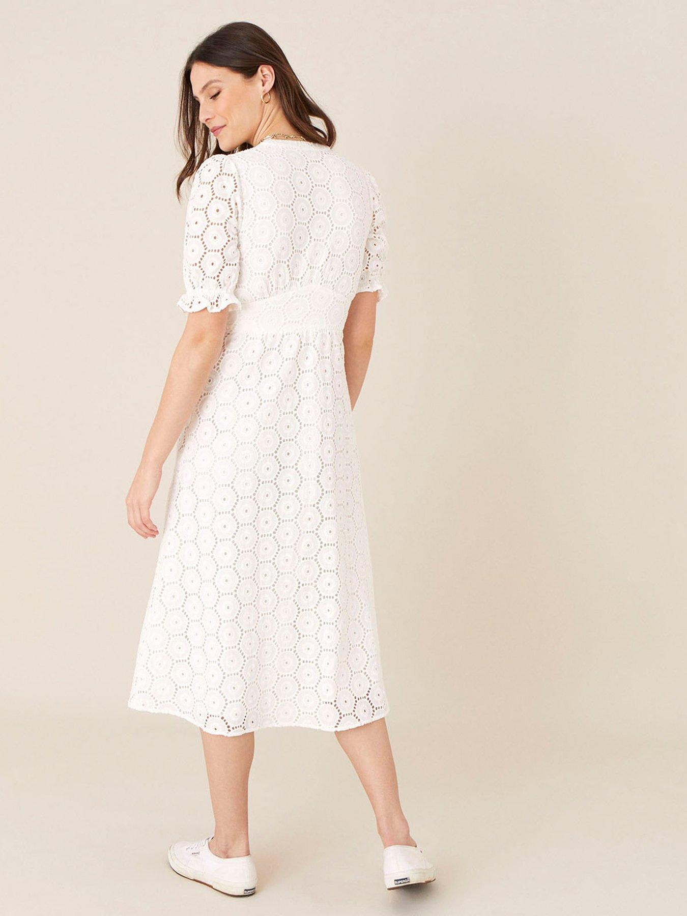 monsoon mia broderie dress