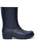 image of fitflop-wonderwell-wellington-boots-navy
