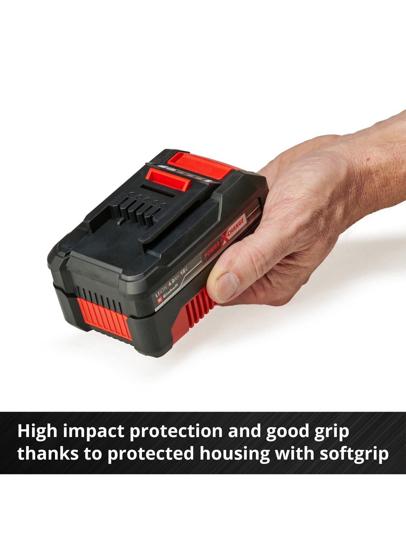  image of einhell-pxc-18v-40ah-starter-kit-battery-and-charger