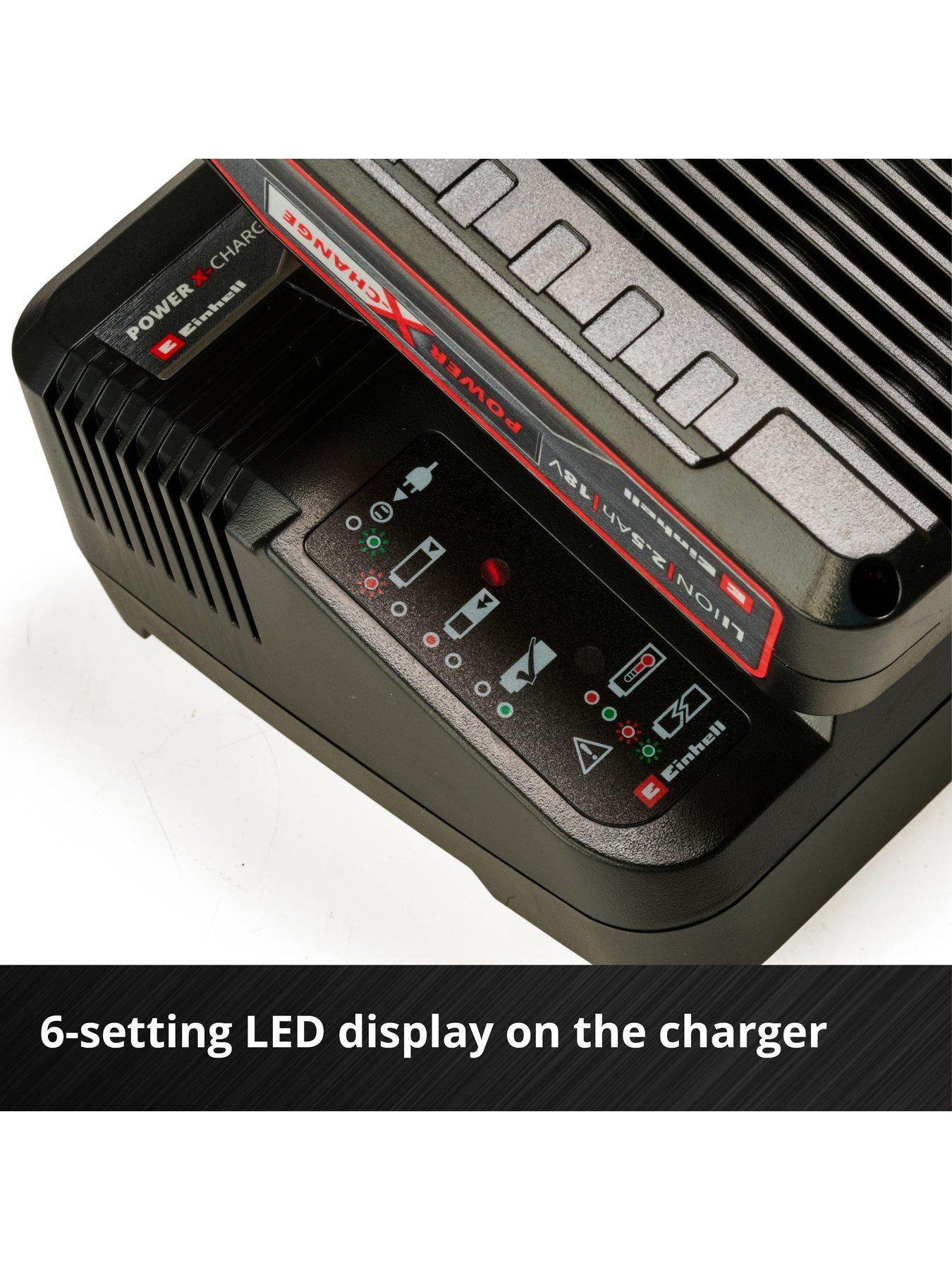  image of einhell-pxc-18v-40ah-starter-kit-battery-and-charger
