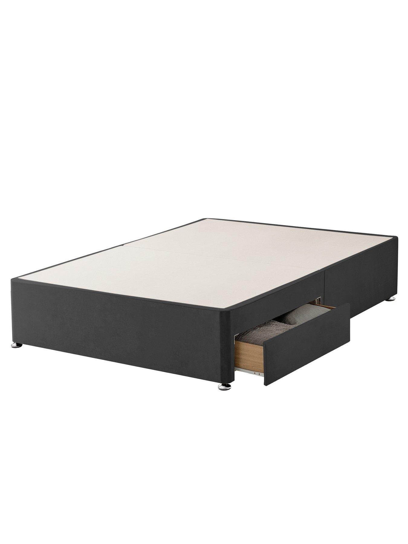 Image 3 of 5 of Silentnight Divan Velvet&nbsp;Bed Base with Storage Options