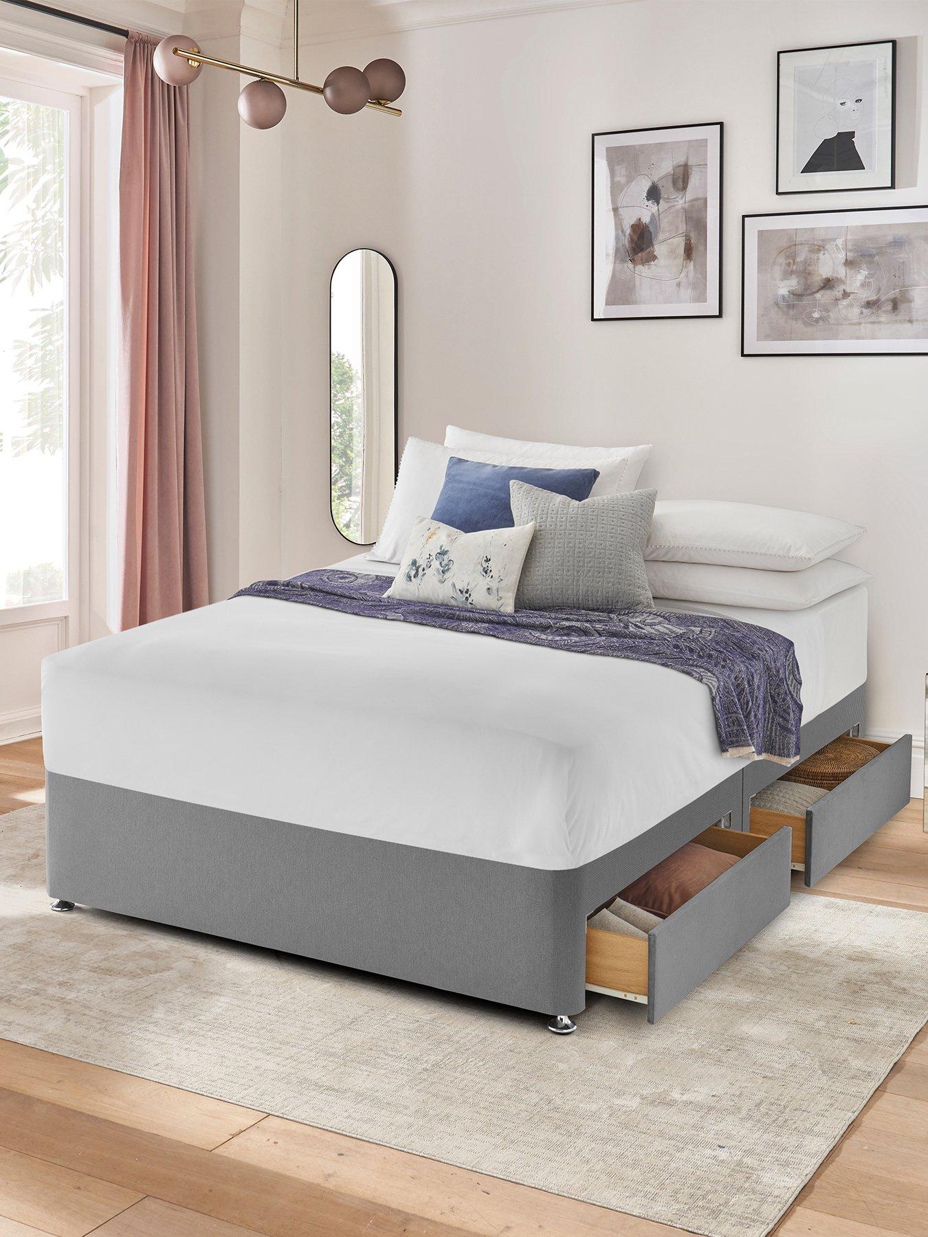 Image 1 of 2 of Silentnight Divan Bed Base with Storage Options