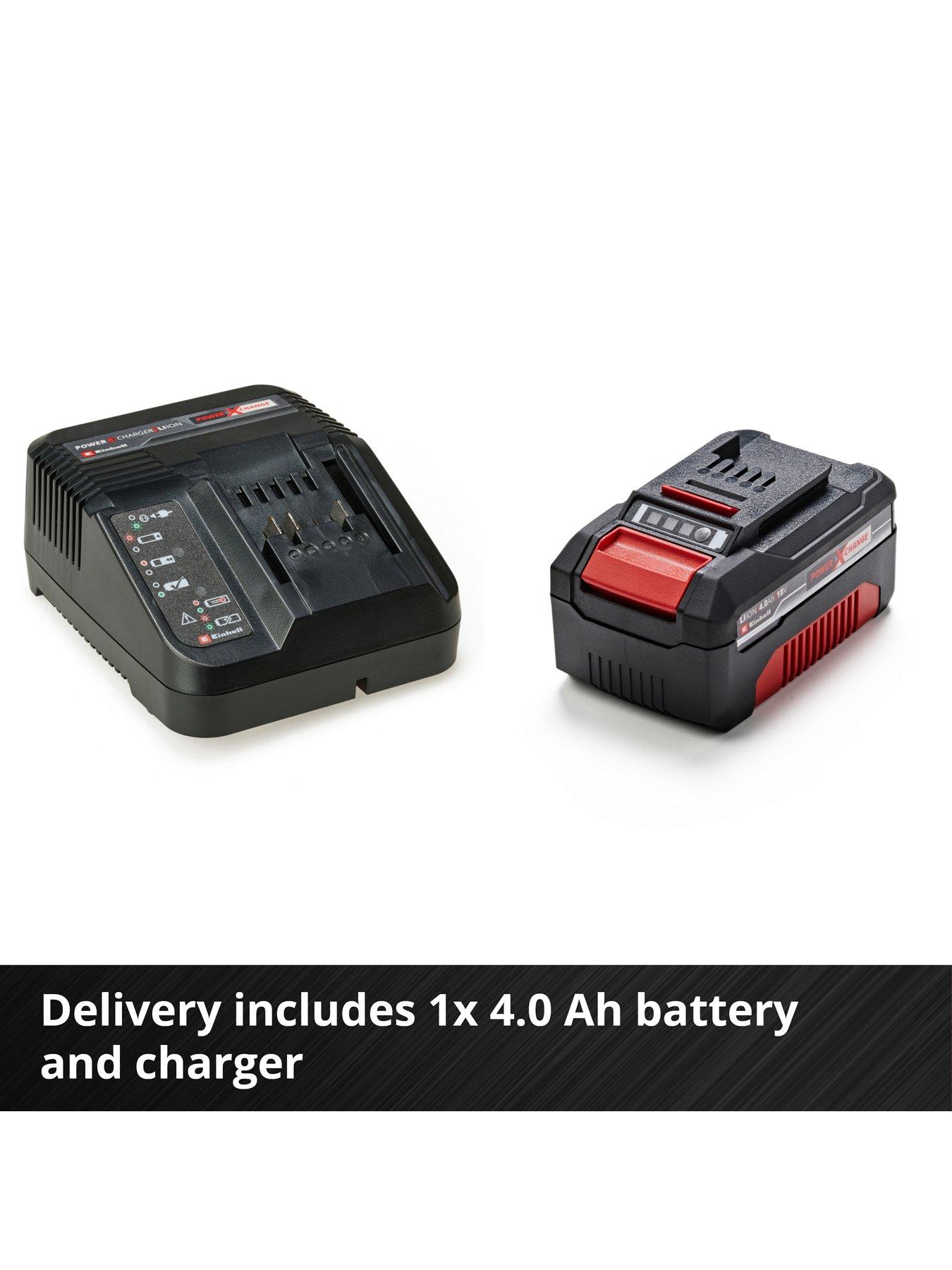  image of einhell-pxc-33cm-cordless-mower-ge-cm-1833-li-kit-18v-includes-battery