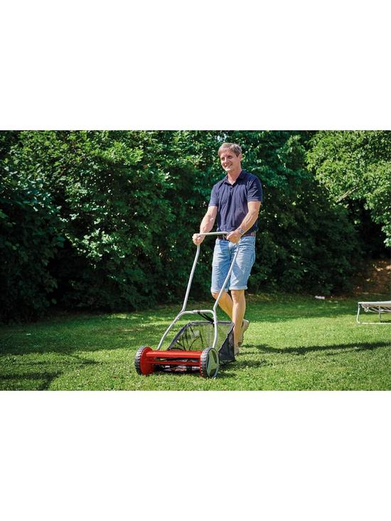 stillFront image of einhell-garden-classic-hand-push-lawn-mower-40cm-width