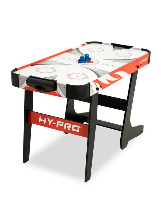 front image of hy-pro-4ft-air-time-folding-hockey-table