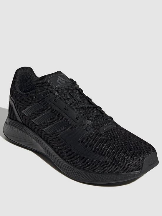 front image of adidas-runfalcon-20-triple-black