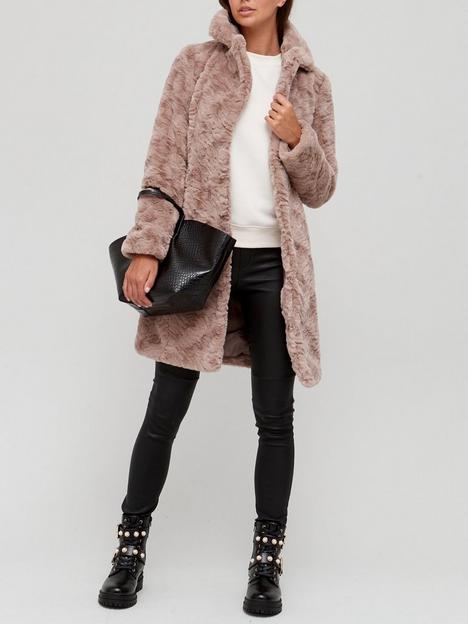 v-by-very-textured-faux-fur-coat-mink