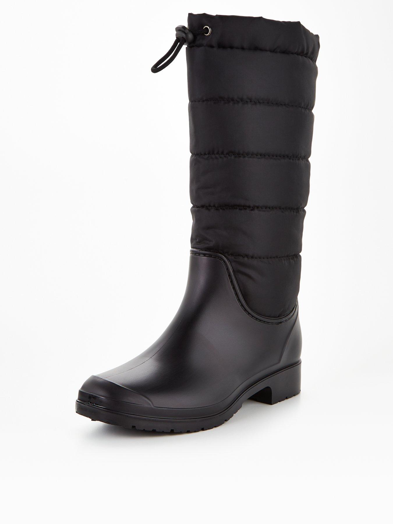 padded wellies