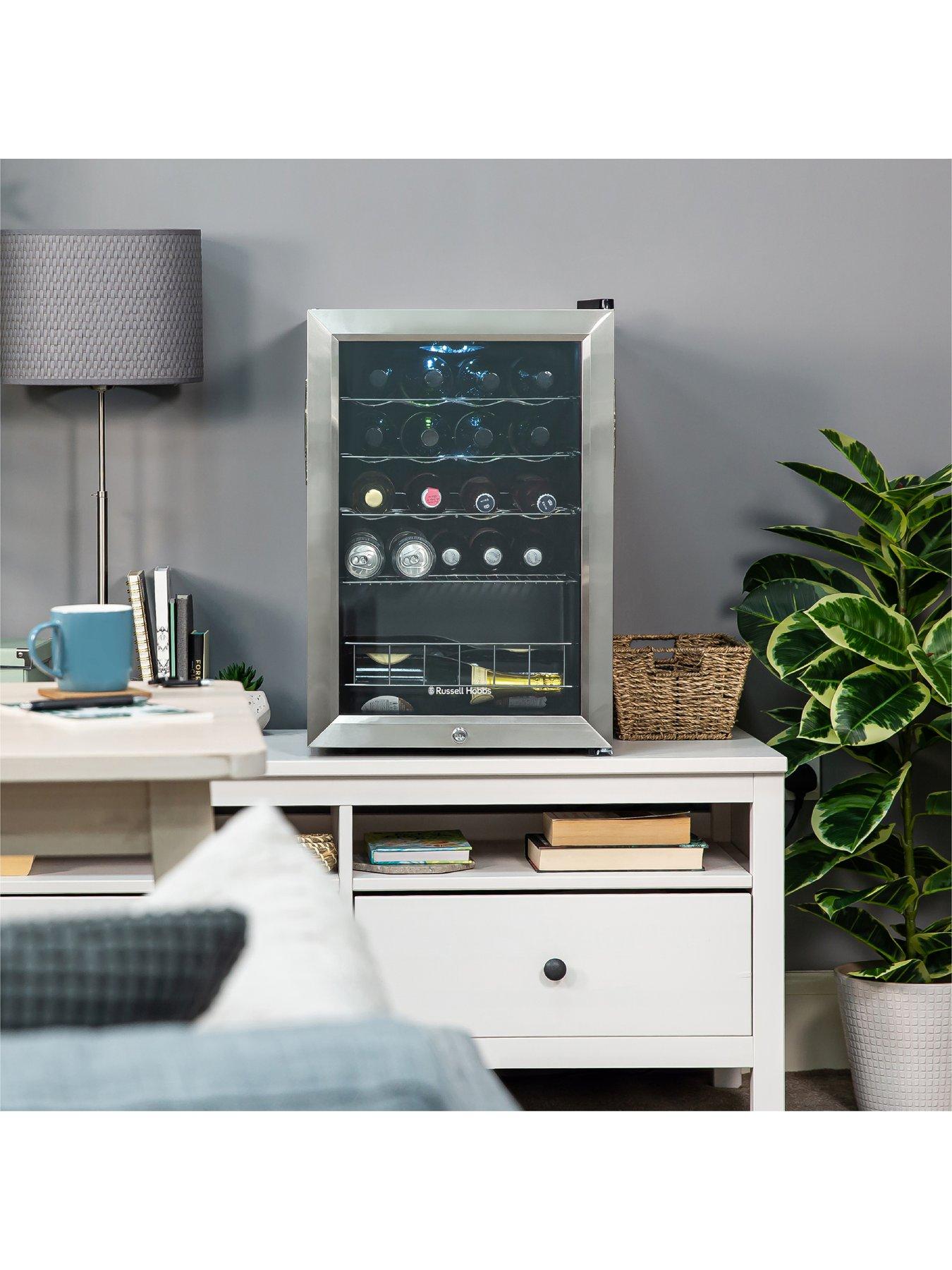 Image 5 of 8 of Russell Hobbs RHGWC4SS-LCK Beer &amp; Wine Drinks Cooler with Lock- Stainless Steel