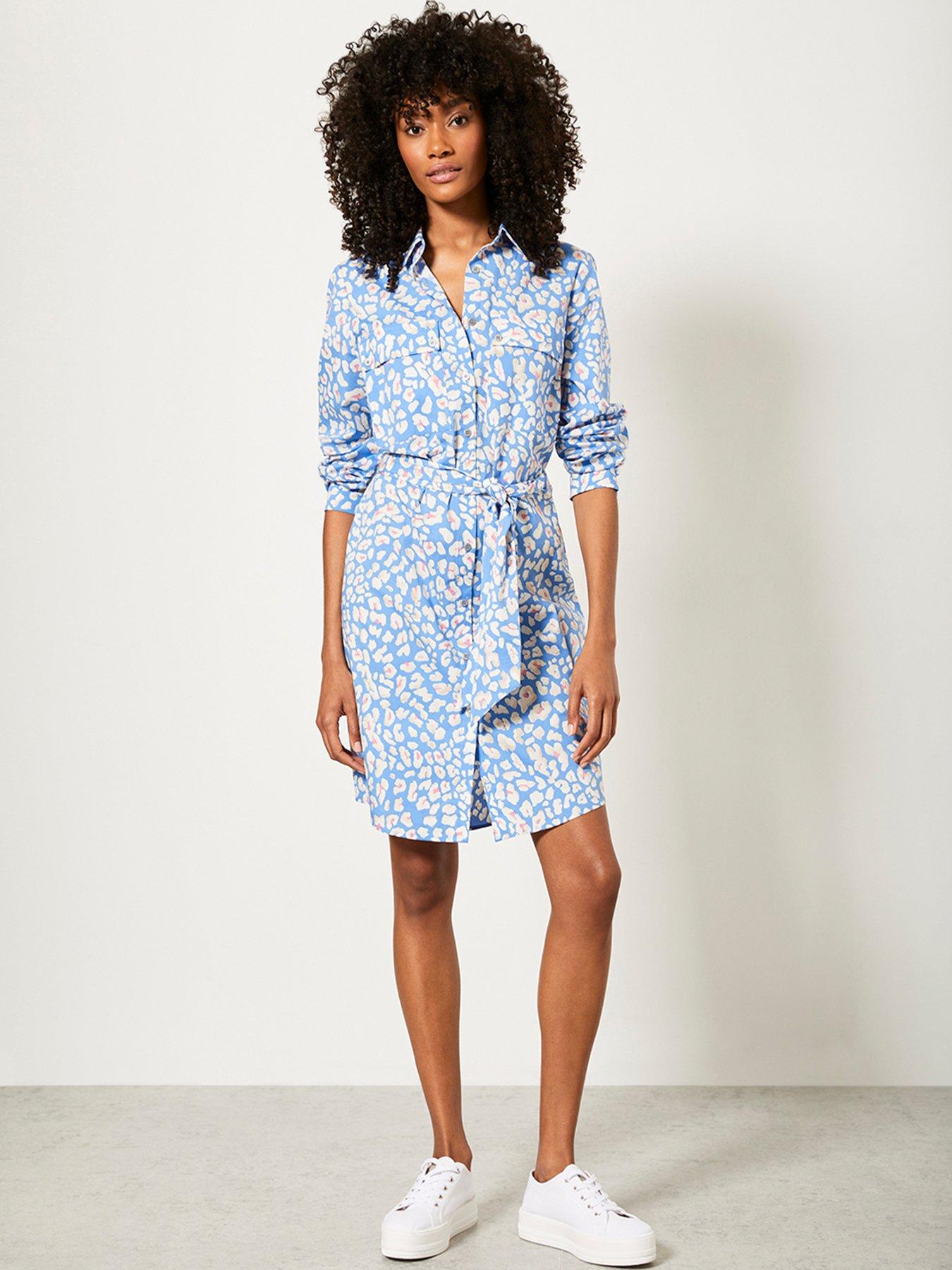 mint velvet fern print boho midi dress