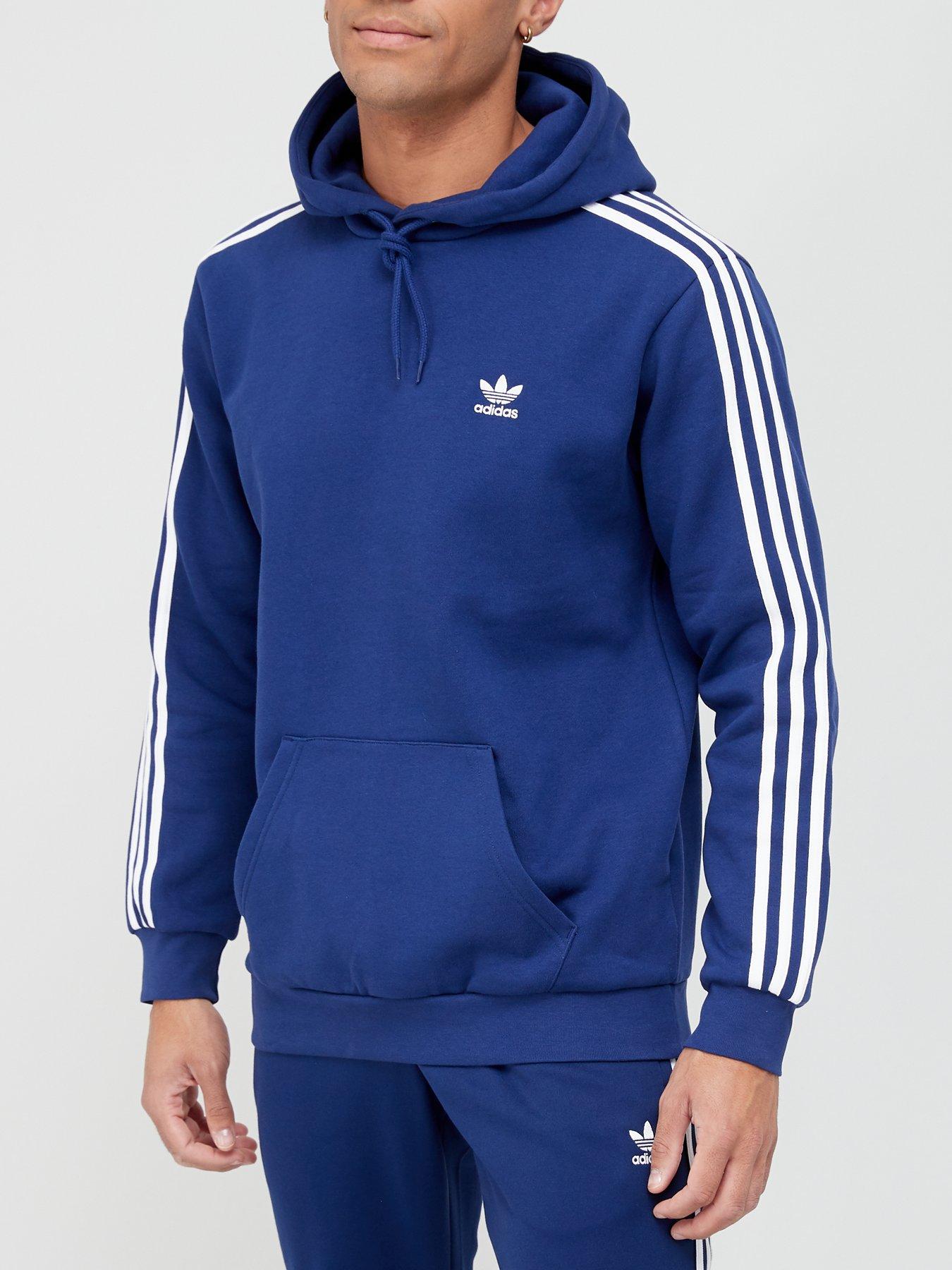 adidas 3 stripe pullover