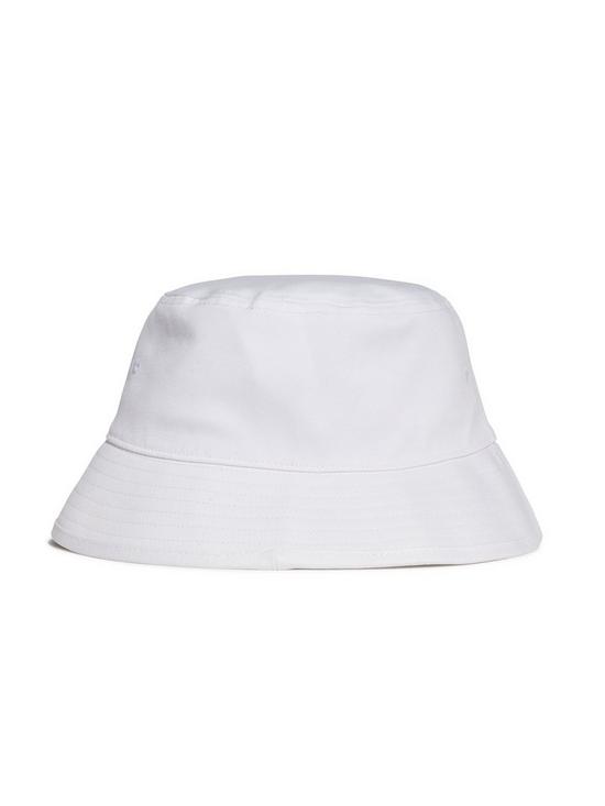 back image of adidas-originals-originals-trefoil-bucket-hat