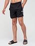  image of adidas-originals-3-stripe-swim-shorts-black